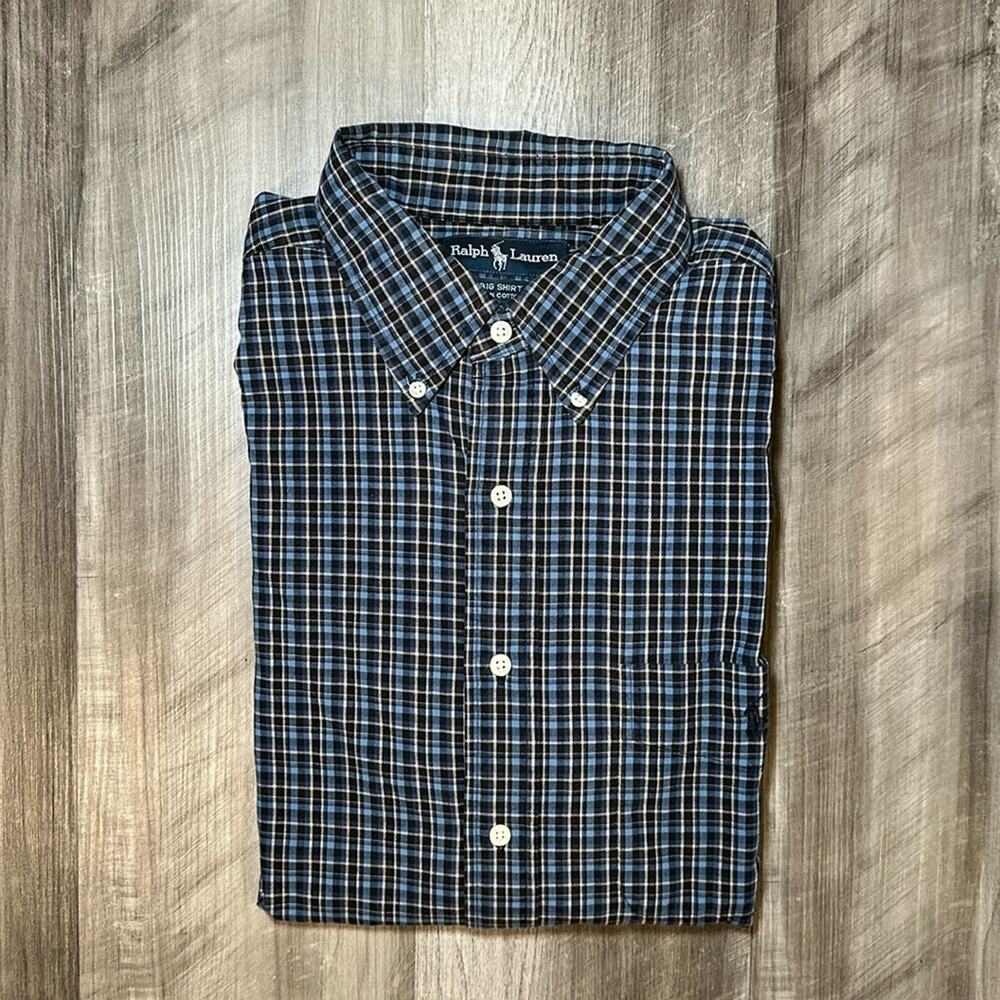 Ralph Lauren Big Shirt Long Sleeve Button Down - Large